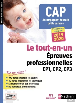 Bertrand.pt - Cap Accompagnant Educatif Petite Enfance - Epreuves Professionnelles Ep1, Ep2, Ep3 - (Efs) - 2018