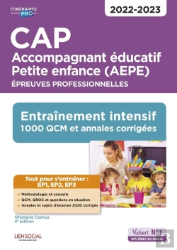 Bertrand.pt - Cap Accompagnant Educatif Petite Enfance - Epreuves Professionnelles - Ep1, Ep2 Et Ep3 - Entrainemen