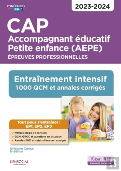 Bertrand.pt - Cap Accompagnant Educatif Petite Enfance - Epreuves Professionnelles - Ep1, Ep2 Et Ep3 - Entrainemen