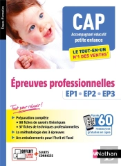 Cap Accompagnant Educatif Petite Enfance - Le Tout-En-Un - Epr Ep1 Ep2 Ep3 (Ef) 2021