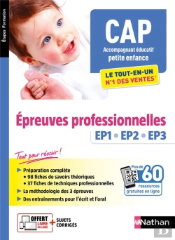 Bertrand.pt - Cap Accompagnant Educatif Petite Enfance - Le Tout-En-Un - Epr Ep1 Ep2 Ep3 (Ef) 2021