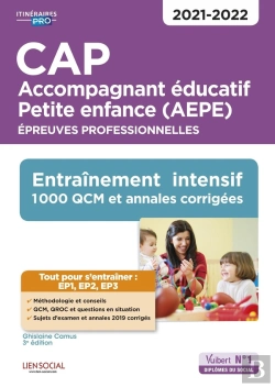 Bertrand.pt - Cap Accompagnement Éducatif Petite Enfance ; Épreuves Pro ; Ep1, Ep2 Et Ep3 (Édition 2021/2022)