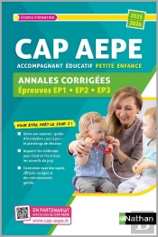 Cap Aepe ; Annales Corrigées (Édition 2025/2026)