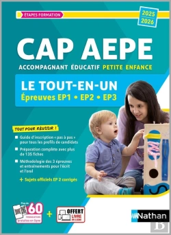 Bertrand.pt - Cap Aepe ; Le Tout-En-Un ; Épreuves Ep1, Ep2, Ep3 (Édition 2025/2026)