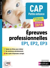 Cap Petite Enfance - Epreuves Professionnelles Ep1/2/3  (Etapes Formations Sante) 2014