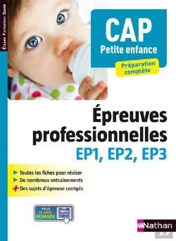Bertrand.pt - Cap Petite Enfance ; Épreuves Professionnelles Ep1/Ep2/Ep3