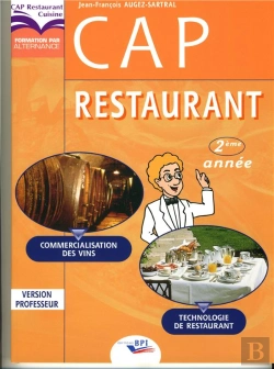 Bertrand.pt - Cap Restaurant ; 2e Année ; Version Du Professeur