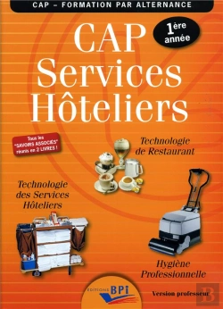 Bertrand.pt - Cap Services Hôteliers ; 1ère Année ; Version Professeur