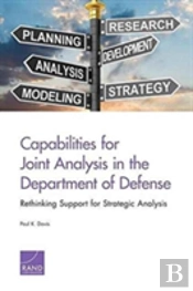 Capabilities For Joint Analysis In The Department Of Defense