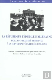 Capes/Agregation; La Republique Federale D'Allemagne