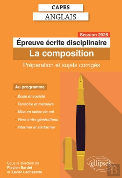 Bertrand.pt - Capes Anglais 2025 - Épreuve Écrite Disciplinaire - La Composition
