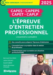 Capes, Capeps, Capet, Caplp : L'Épreuve D'Entretien Professionnel ; L'Essentiel À Connaître