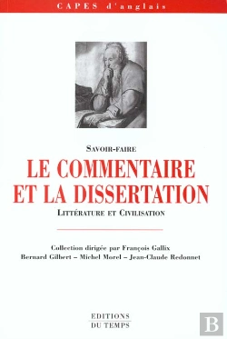 Bertrand.pt - Capes D'Anglais : Le Commentaire Et La Dissertation ; Litterature Et Civilisation