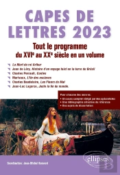 Capes De Lettres 2023 - Tout Le Programme En Un Volume