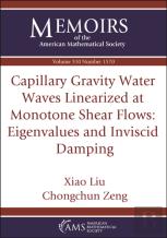 Capillary Gravity Water Waves Linearized At Monotone Shear Flows