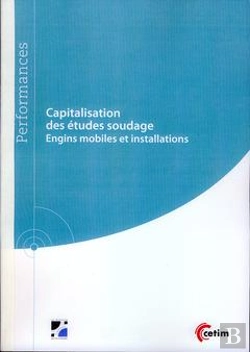 Bertrand.pt - Capitalisation Des Études Soudage - Engins Mobiles Et Installations