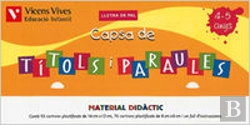 Bertrand.pt - Capsa De Tittols I Paraules. Lletra De Pal