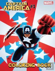 Captain America Coloring Book