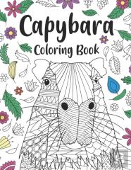 Capybara Coloring Book