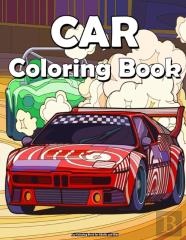 Car Coloring Book For Adults And Kids