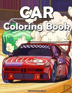 Bertrand.pt - Car Coloring Book For Adults And Kids