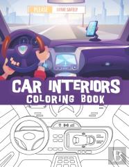 Car Interiors Coloring Book