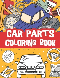 Bertrand.pt - Car Parts Coloring Book