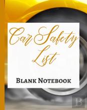 Car Safety List - Blank Notebook - Write It Down - Pastel Rose Gold Pink - Abstract Modern Contemporary Unique Art