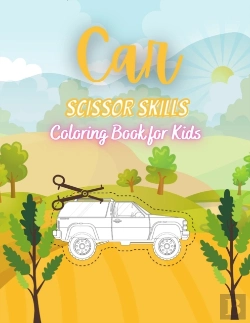 Bertrand.pt - Car Scissor Skills Coloring Book For Kids
