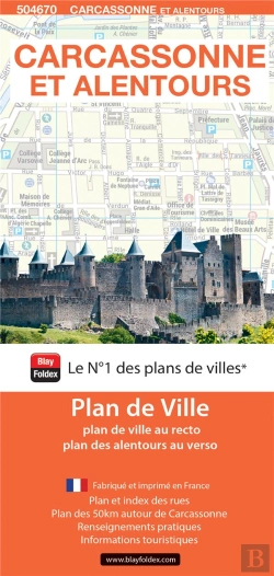 Bertrand.pt - Carcassonne Et Alentours : Plan De Ville (Édition 2019)
