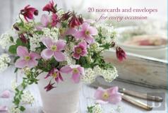 Card Box Of 20 Notecards And Envelopes: Clematis
