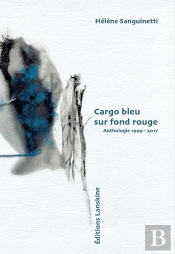 Cargo Bleu Sur Fond Rouge