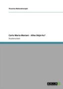 Carlo Maria Mariani - Alles Da(C)Ja -Vu?