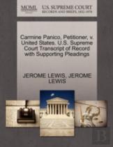 Carmine Panico, Petitioner, V. United States. U.S. Supreme Court Transcript Of Record With Supporting Pleadings