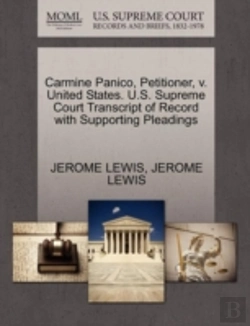 Bertrand.pt - Carmine Panico, Petitioner, V. United States. U.S. Supreme Court Transcript Of Record With Supporting Pleadings
