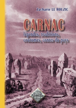 Bertrand.pt - Carnac, Légendes, Traditions, Coutumes, Contes Du Pays (Édition 2011)