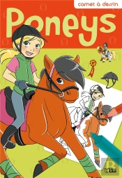 Carnet A Dessin : Poneys