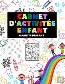 Bertrand.pt - Carnet D'Activites Enfant A Partir De 6 Ans - Mots Meles  Coloriages  Labyrinthes  Sudoku