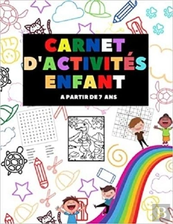 Bertrand.pt - Carnet D'Activites Enfant A Partir De 7 Ans - Mots Meles  Coloriages  Labyrinthes  Sudoku