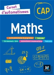 Carnet D'Automatismes : Maths ; Cap ; Livre Élève