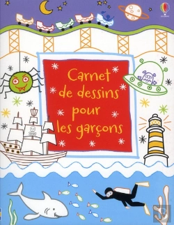 Bertrand.pt - Carnet De Dessin Pour Les Garcons