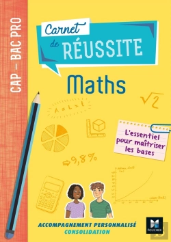 Bertrand.pt - Carnet De Réussite : Mathématiques ; Cap-Bac Pro ; Manuel De L'Élève (Édition 2019)