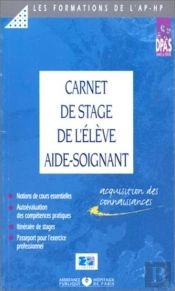 Carnet De Stage De L'Eleve Aide Soignant