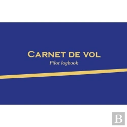 Bertrand.pt - Carnet De Vol - Pilot Logbook (Avion Et Ulm Classe 3 Multiaxe) Version Bleue