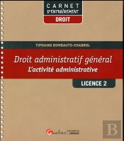 Carnet D'Entrainement - Droit Administratif - L2-S1