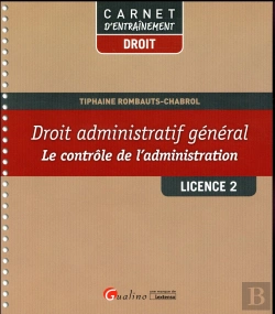 Bertrand.pt - Carnet D'Entrainement - Droit Administratif -L2-S2