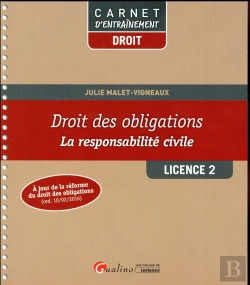 Bertrand.pt - Carnet D'Entrainement - Droit Des Obligations - L2-S2