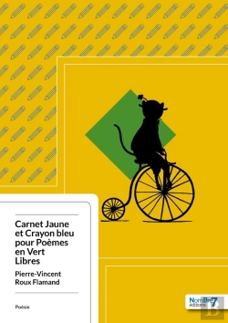 Bertrand.pt - Carnet Jaune Et Crayon Bleu Pour Poèmes En Vert Libres