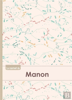 Bertrand.pt - Carnet Manon Lignes,96p,A5 Poissons