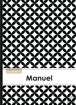 Bertrand.pt - Carnet Manuel Lignes,96p,A5 Rondsnoiretblanc